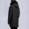 Parka Big Ridge con ribete de piel de oveja Onyx Parka Big Ridge con ribete de piel de oveja Onyx