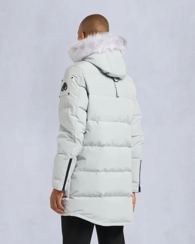 Parka Big Ridge con ribete de piel de oveja Onyx Parka Big Ridge con ribete de piel de oveja Onyx