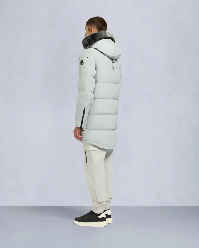 Parka Big Ridge con ribete de piel de oveja Onyx Parka Big Ridge con ribete de piel de oveja Onyx