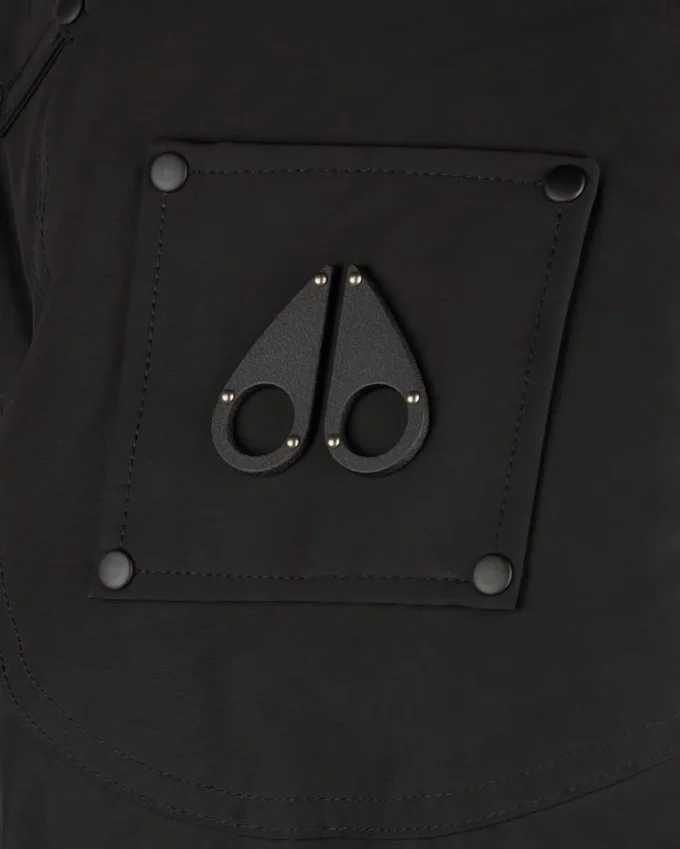 Parka Big Ridge con ribete de piel de oveja Onyx Parka Big Ridge con ribete de piel de oveja Onyx