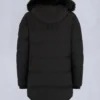 Parka Big Ridge con ribete de piel de oveja Onyx Parka Big Ridge con ribete de piel de oveja Onyx
