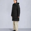 Parka Causapscal con ribete de piel de oveja Onyx Parka Causapscal con ribete de piel de oveja Onyx