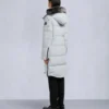 Parka Causapscal con ribete de piel de oveja Onyx Parka Causapscal con ribete de piel de oveja Onyx
