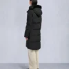 Parka Causapscal con ribete de piel de oveja Onyx Parka Causapscal con ribete de piel de oveja Onyx
