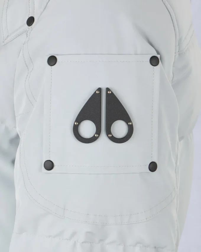 Parka Causapscal con ribete de piel de oveja Onyx Parka Causapscal con ribete de piel de oveja Onyx