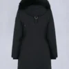 Parka con ribete de piel de oveja Parka con ribete de piel de oveja