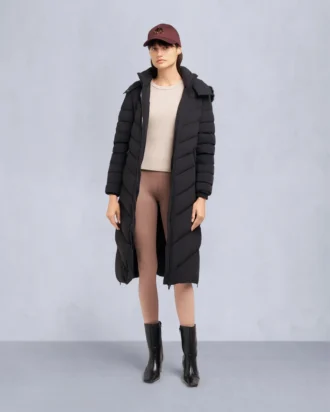 Parka con ribete de piel de oveja Cooper Lake