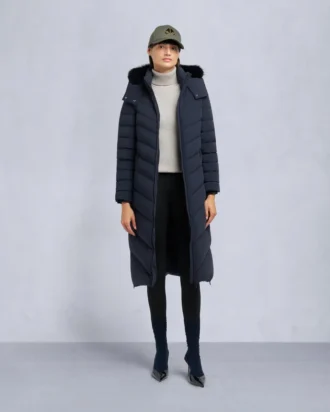 Parka con ribete de piel de oveja Cooper Lake