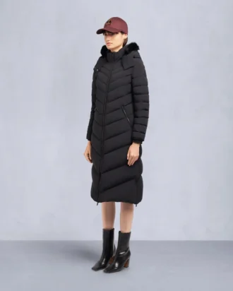 Parka con ribete de piel de oveja Cooper Lake
