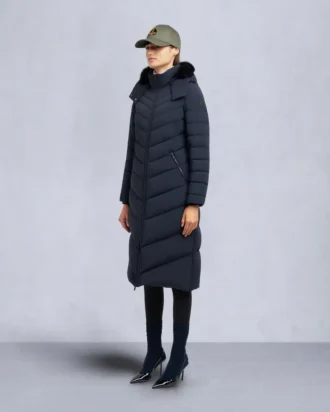 Parka con ribete de piel de oveja Cooper Lake