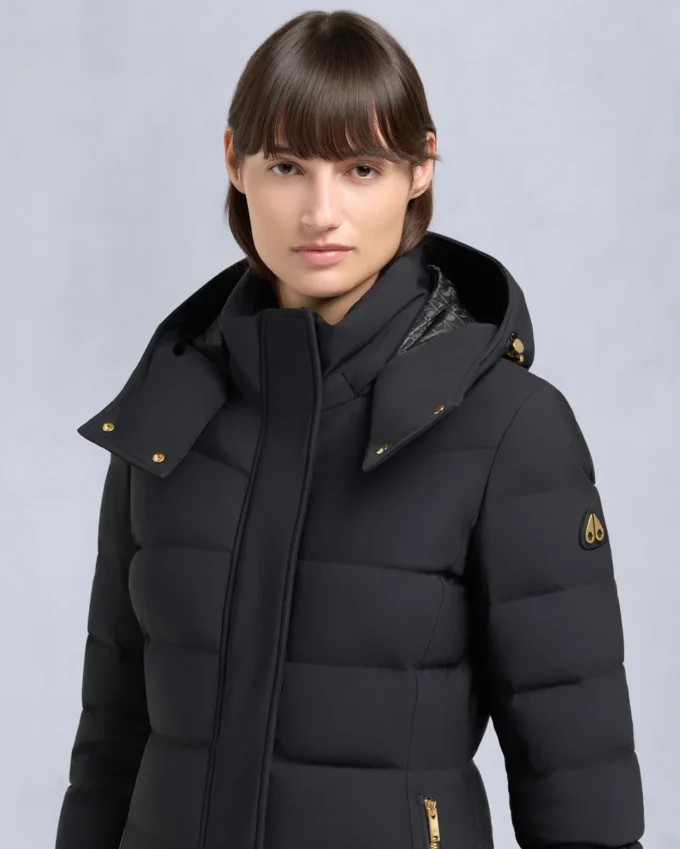 Parka con ribete de piel de oveja Nyluxe Watershed de la serie Gold Parka con ribete de piel de oveja Nyluxe Watershed de la serie Gold