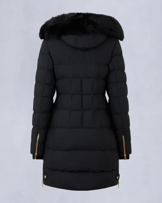 Parka con ribete de piel de oveja Nyluxe Watershed de la serie Gold Parka con ribete de piel de oveja Nyluxe Watershed de la serie Gold