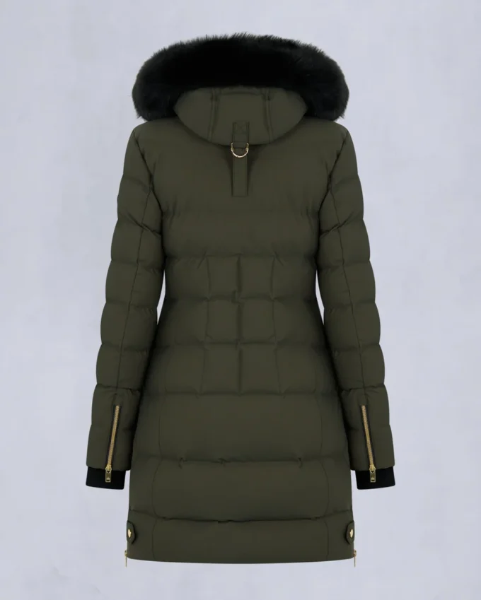 Parka con ribete de piel de oveja Nyluxe Watershed de la serie Gold Parka con ribete de piel de oveja Nyluxe Watershed de la serie Gold