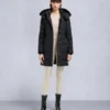 Parka con ribete de piel de oveja Nyluxe Watershed de la serie Gold Parka con ribete de piel de oveja Nyluxe Watershed de la serie Gold