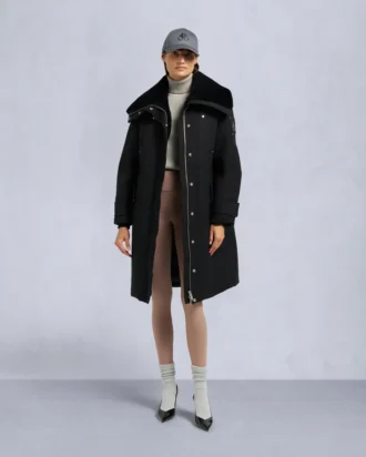 Parka con ribete de piel de oveja original Storm