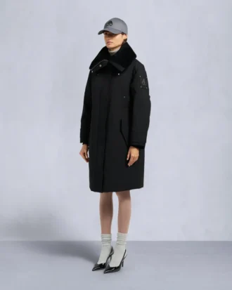 Parka con ribete de piel de oveja original Storm