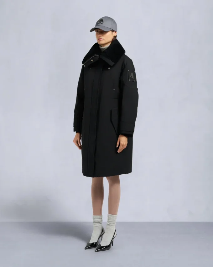 Parka con ribete de piel de oveja original Storm Parka con ribete de piel de oveja original Storm