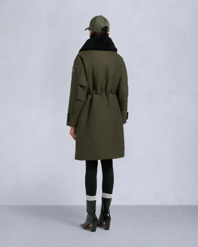 Parka con ribete de piel de oveja original Storm Parka con ribete de piel de oveja original Storm
