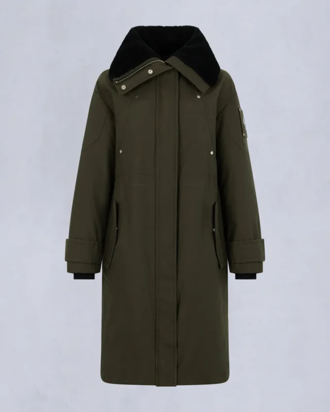 Parka con ribete de piel de oveja original Storm Parka con ribete de piel de oveja original Storm