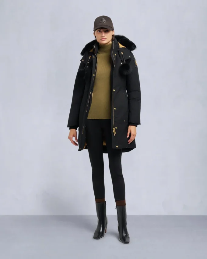 Parka con ribete de piel de oveja Stirling de la serie Gold Parka con ribete de piel de oveja Stirling de la serie Gold