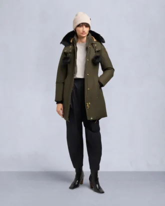 Parka con ribete de piel de oveja Stirling de la serie Gold Parka con ribete de piel de oveja Stirling de la serie Gold