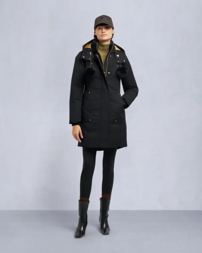Parka con ribete de piel de oveja Stirling de la serie Gold Parka con ribete de piel de oveja Stirling de la serie Gold