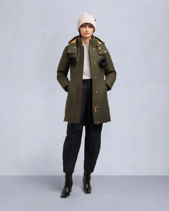 Parka con ribete de piel de oveja Stirling de la serie Gold Parka con ribete de piel de oveja Stirling de la serie Gold