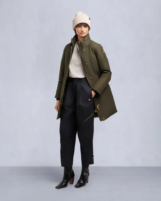 Parka con ribete de piel de oveja Stirling de la serie Gold Parka con ribete de piel de oveja Stirling de la serie Gold
