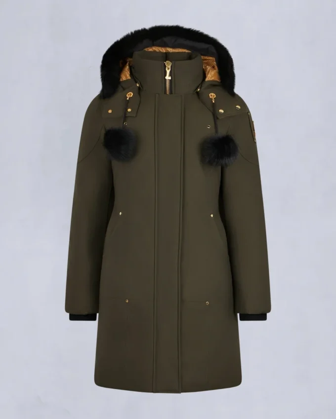 Parka con ribete de piel de oveja Stirling de la serie Gold Parka con ribete de piel de oveja Stirling de la serie Gold