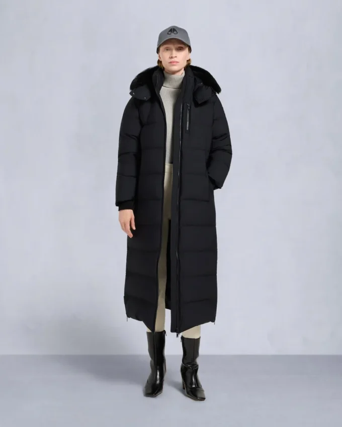 Parka Nyluxe Chelia con ribete de piel de oveja Parka Nyluxe Chelia con ribete de piel de oveja