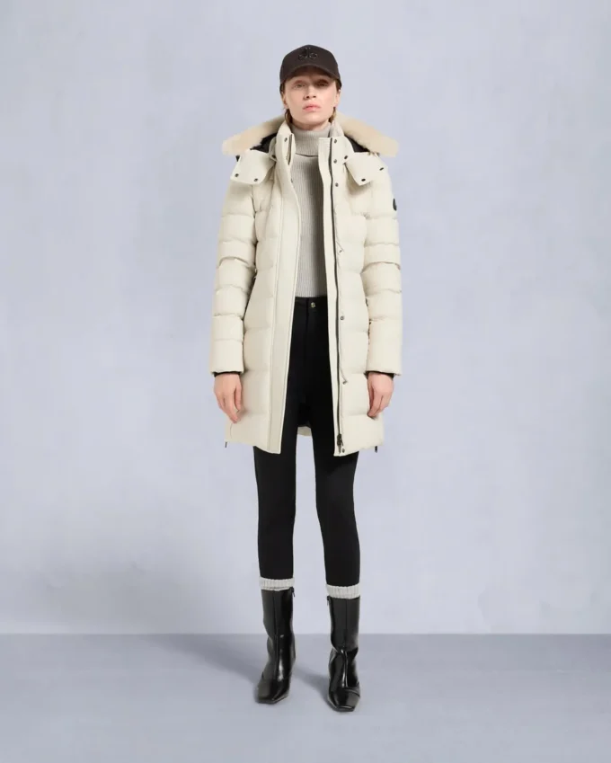 Parka Nyluxe Watershed con ribete de piel de oveja Parka Nyluxe Watershed con ribete de piel de oveja