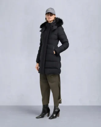 Parka Nyluxe Watershed con ribete de piel de oveja