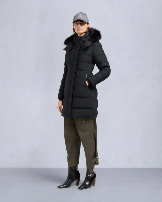 Parka Nyluxe Watershed con ribete de piel de oveja Parka Nyluxe Watershed con ribete de piel de oveja