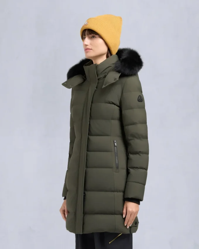 Parka Nyluxe Watershed con ribete de piel de oveja Parka Nyluxe Watershed con ribete de piel de oveja