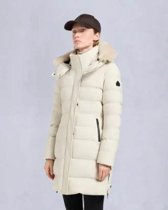 Parka Nyluxe Watershed con ribete de piel de oveja