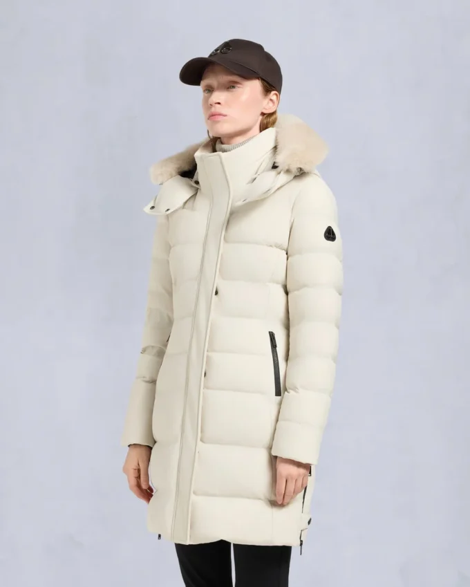 Parka Nyluxe Watershed con ribete de piel de oveja Parka Nyluxe Watershed con ribete de piel de oveja