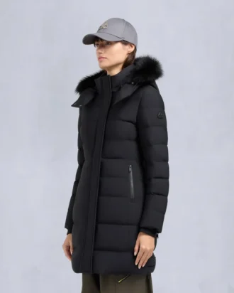 Parka Nyluxe Watershed con ribete de piel de oveja