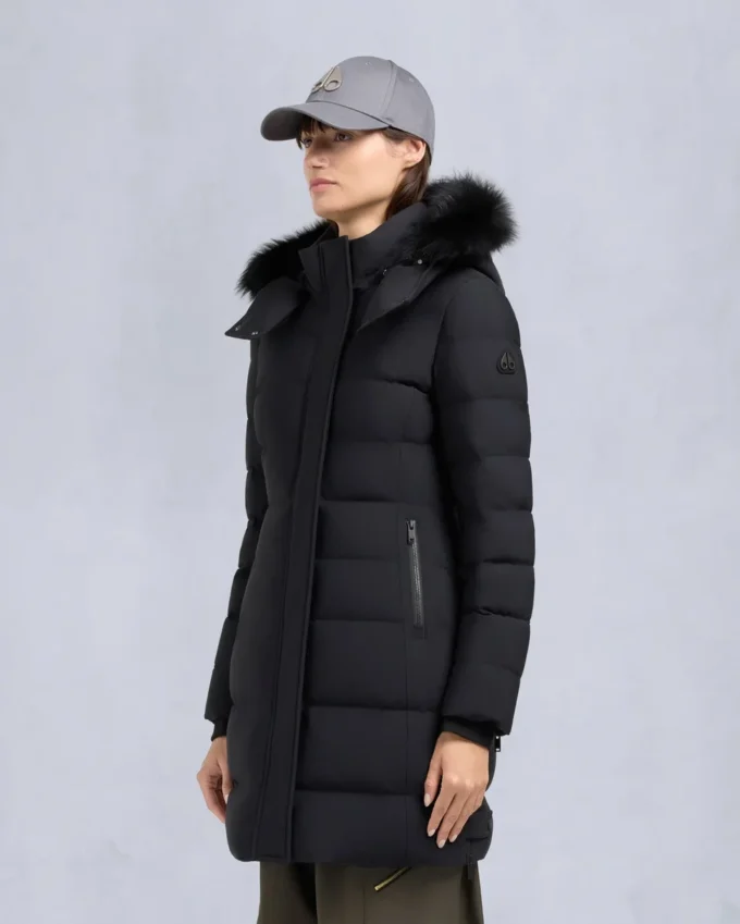 Parka Nyluxe Watershed con ribete de piel de oveja Parka Nyluxe Watershed con ribete de piel de oveja