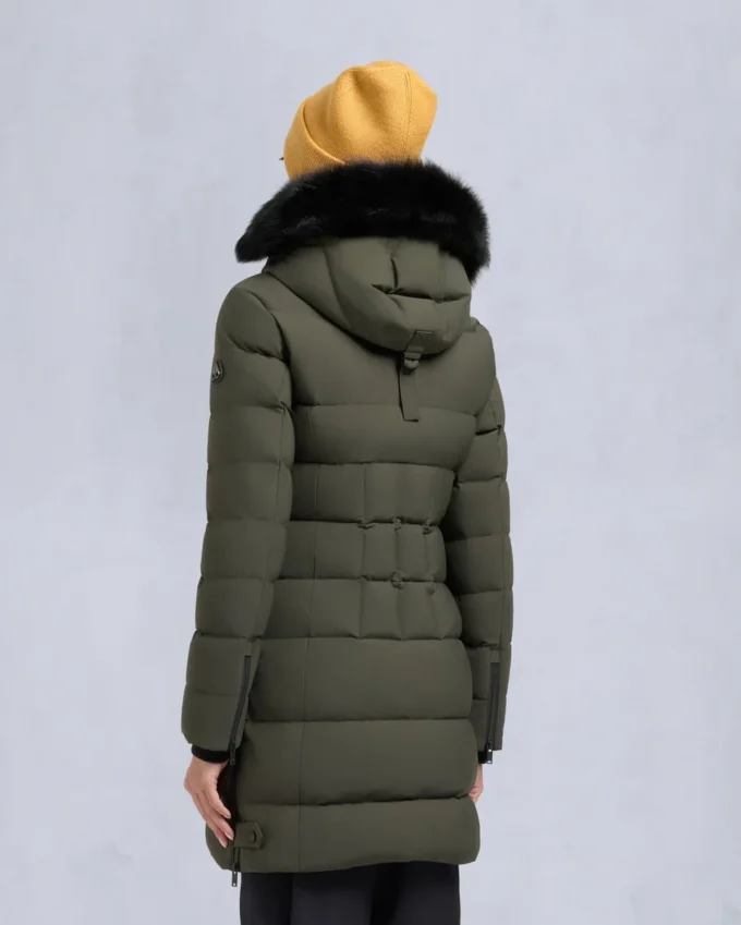Parka Nyluxe Watershed con ribete de piel de oveja Parka Nyluxe Watershed con ribete de piel de oveja