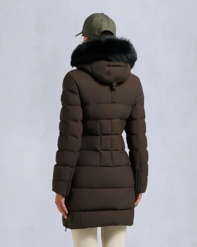 Parka Nyluxe Watershed con ribete de piel de oveja Parka Nyluxe Watershed con ribete de piel de oveja