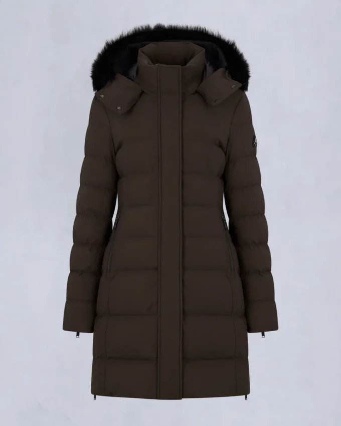 Parka Nyluxe Watershed con ribete de piel de oveja Parka Nyluxe Watershed con ribete de piel de oveja
