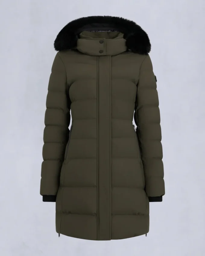 Parka Nyluxe Watershed con ribete de piel de oveja Parka Nyluxe Watershed con ribete de piel de oveja