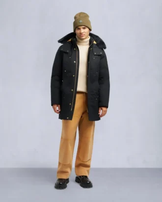 Parka Stirling con ribete de piel de oveja de la serie Gold