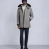 Parka Stirling con ribete de piel de oveja original Parka Stirling con ribete de piel de oveja original