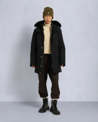 Parka Stirling con ribete de piel de oveja original