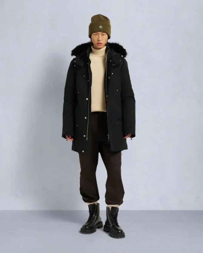 Parka Stirling con ribete de piel de oveja original Parka Stirling con ribete de piel de oveja original