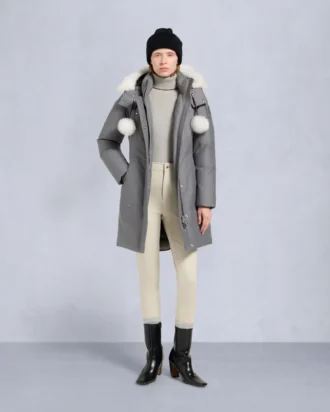 Parka Stirling con ribete de piel de oveja original