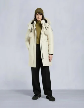 Parka Stirling con ribete de piel de oveja original