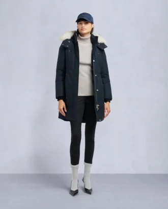 Parka Stirling con ribete de piel de oveja original