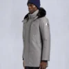 Parka Stirling con ribete de piel de oveja original Parka Stirling con ribete de piel de oveja original